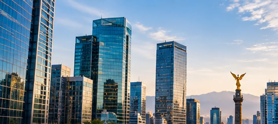 Edificios corporativos contemporáneos en un distrito financiero, imagen ilustrativa de grandes empresas